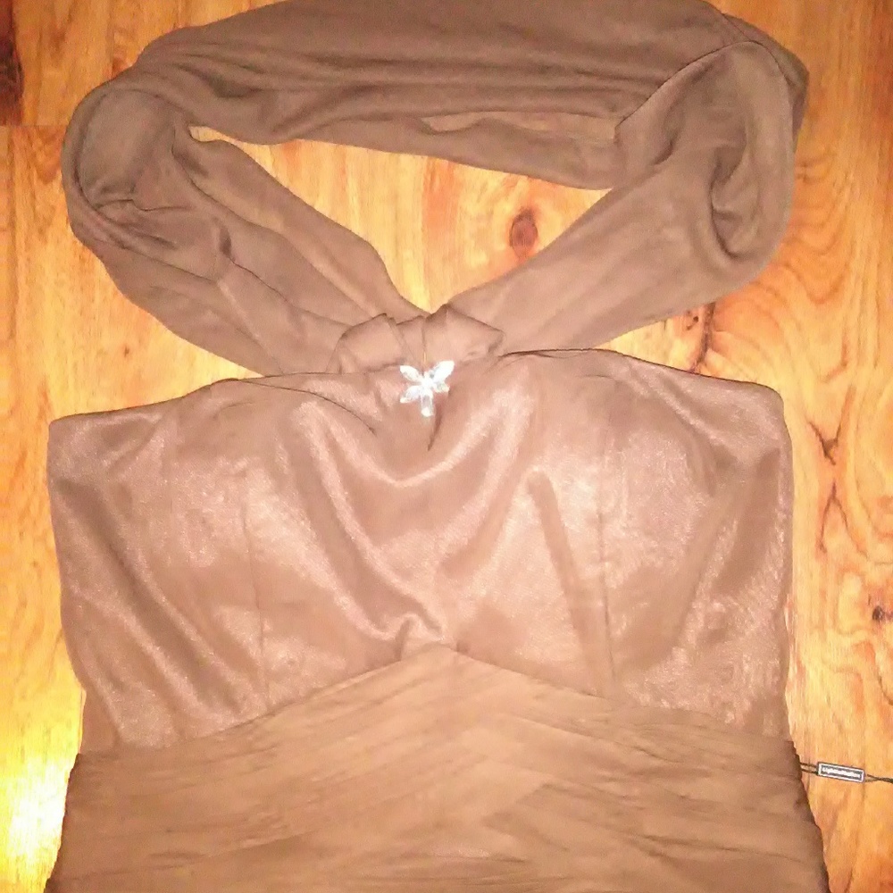 Size 12 Light In The Box Formal Chocolate Dress